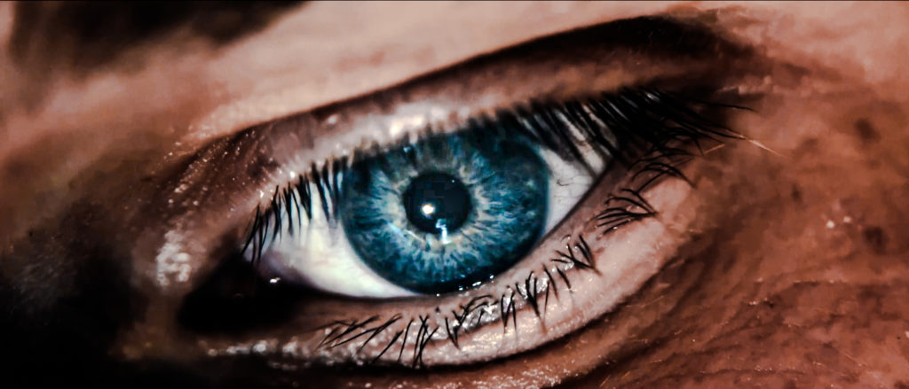Close-up on a eye