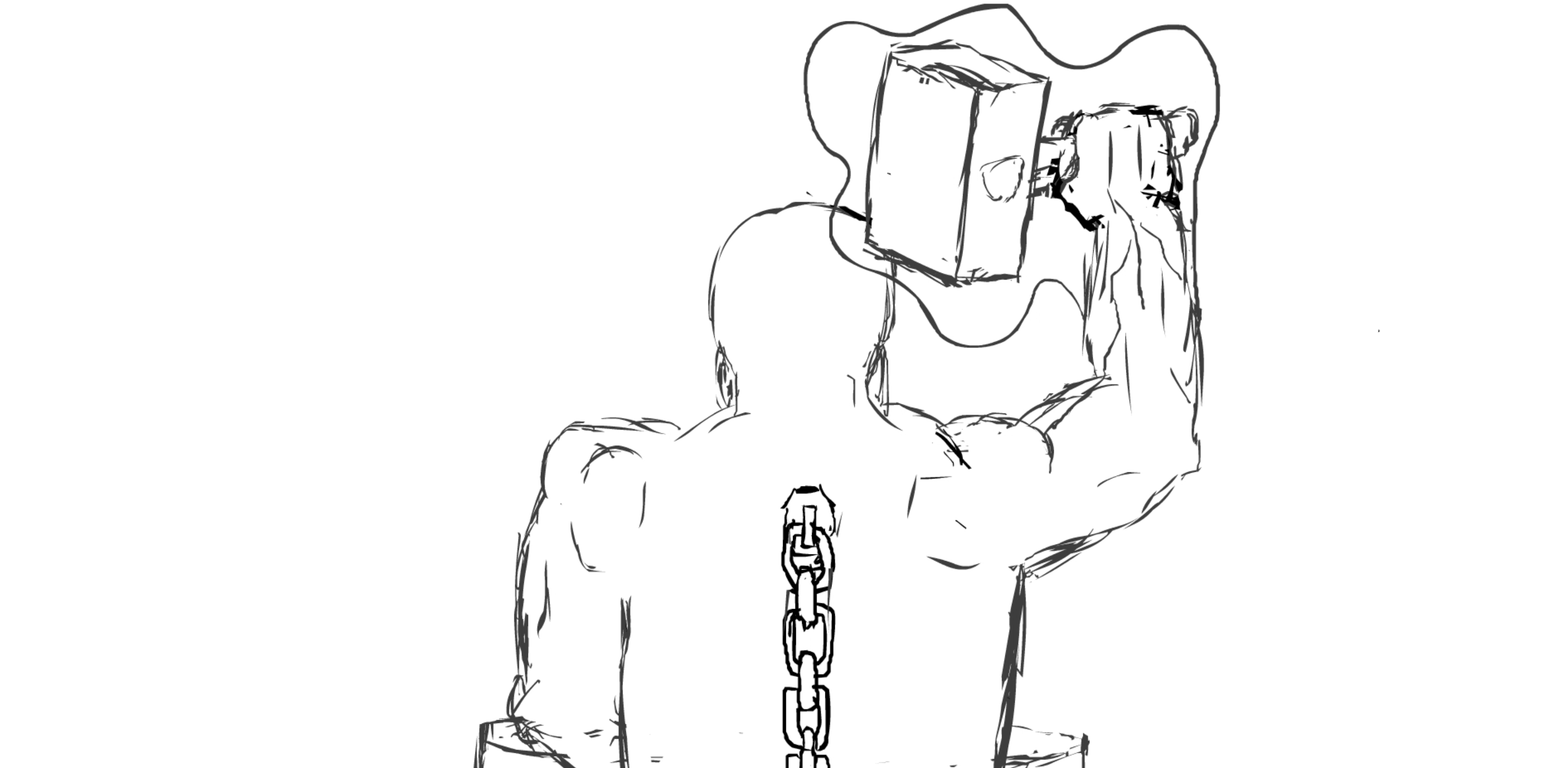 Drawing of a black-smith